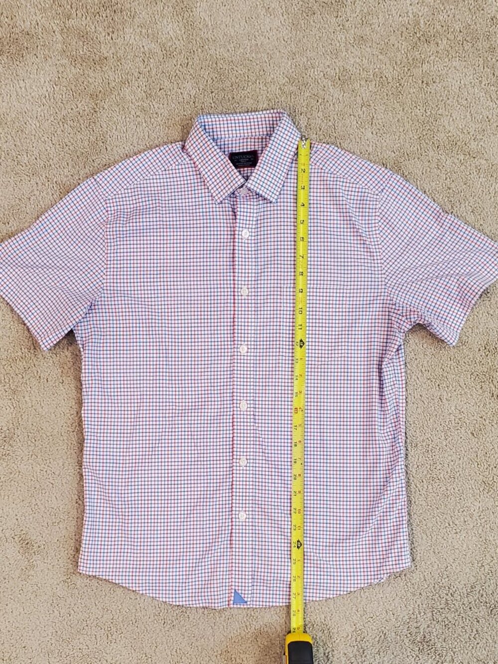 UNTUCKit Short Sleeve Button Up